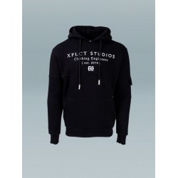  - 21 - XPLCT STUDIOS STUDIO HOODIE - BLACK